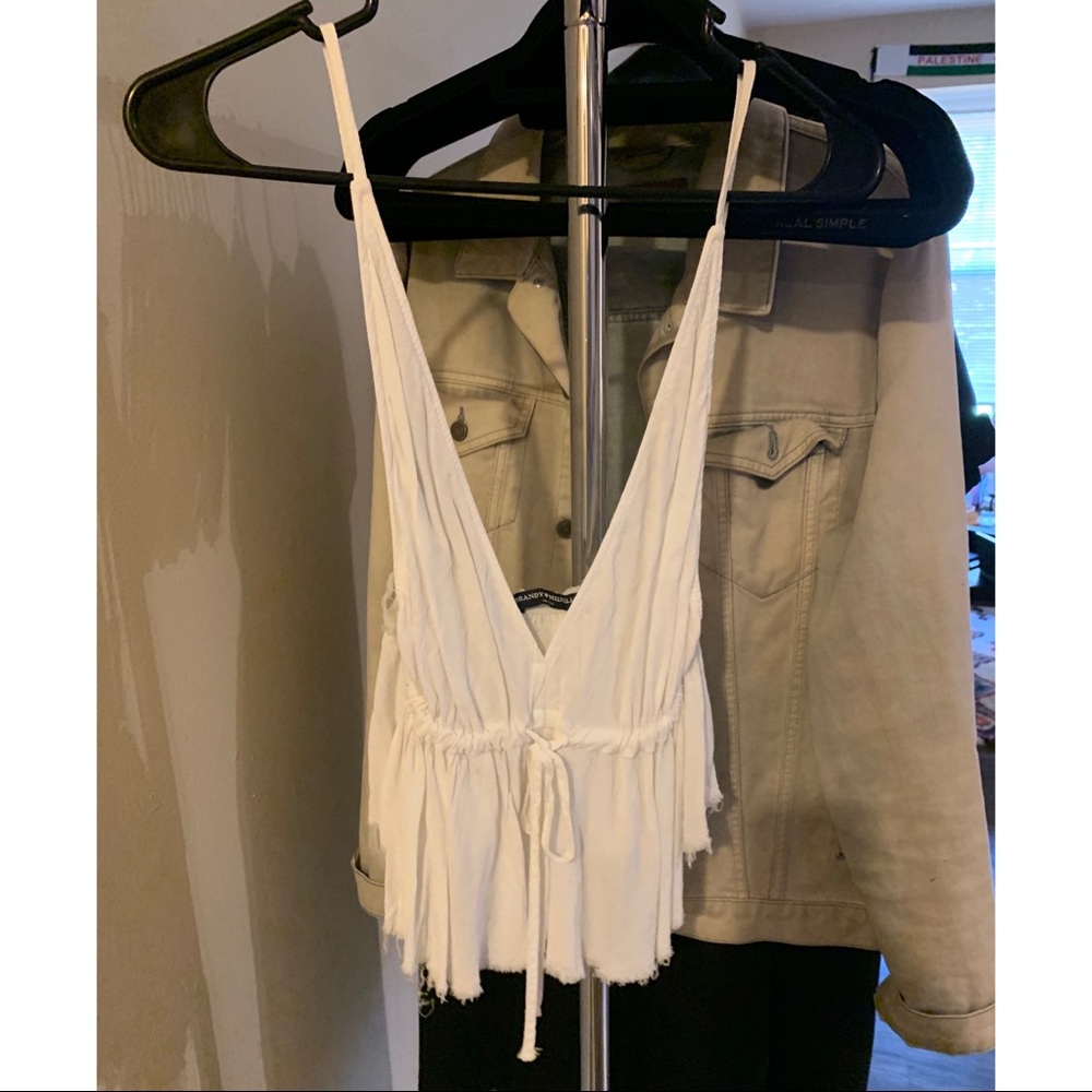 BRANDY MELVILLE gauzy top